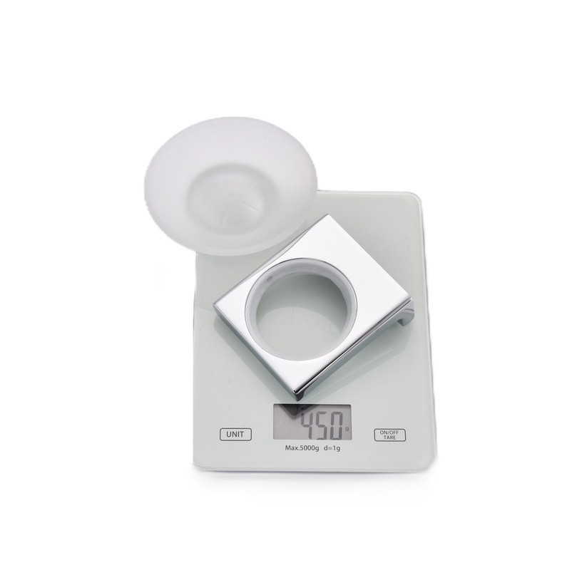 Мильниця настінна Koer AS-0102-01 (скло) колір хром глянець (KR6161)   ( 22376 ) Харьков - изображение 5
