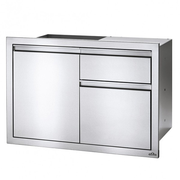 Модуль з 1 дверима та 2 висувними ящиками Napoleon (91*61 см) BI-3624-1D2DR Код: 009843 Рівне - фото 2