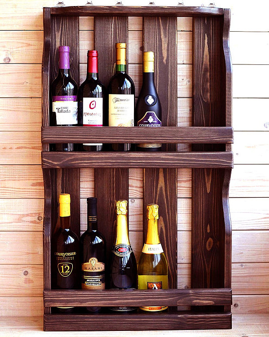 Настінна винна полиця "Енгаро" савоярді Миколаїв - фото 1