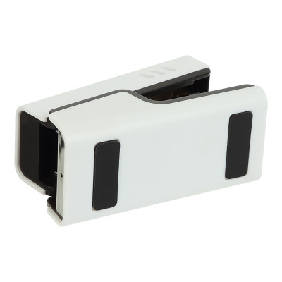 Степлер Buromax пластиковий МІНІ, 20 аркушів, (скоби №24; 26), 67,4 х 32,2 х 43,1 мм, білий (BM.4218-12) Вінниця - фото 4