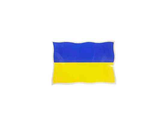 Наклейка Флаг Украины 10см*7см (10шт/уп) ТМ УКРАИНА Solmir Киев
