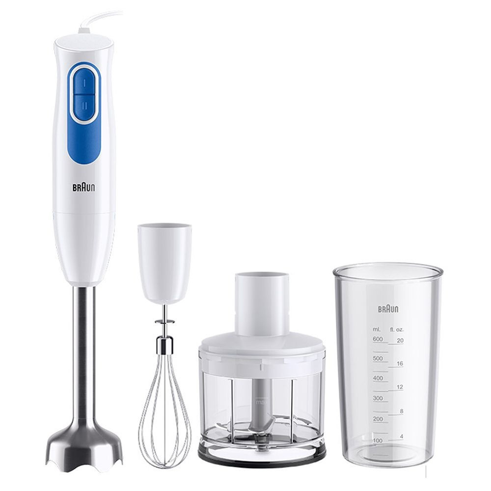 Блендер Braun MQ 20236 M WH ( білий з синім ) Харків - фото 5
