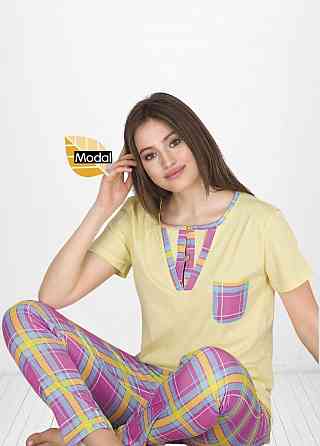 Піжама жіноча штани та футболка Modal 72454 L/XL Київ
