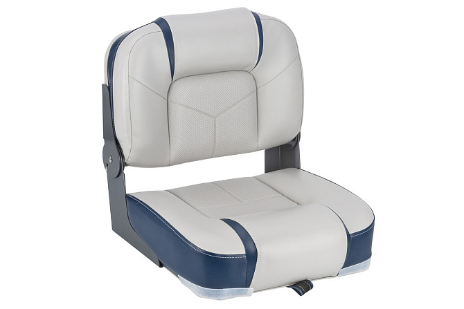 Сиденье В Лодку Bass Boat Center Seat Серо/Синее Киев - изображение 1