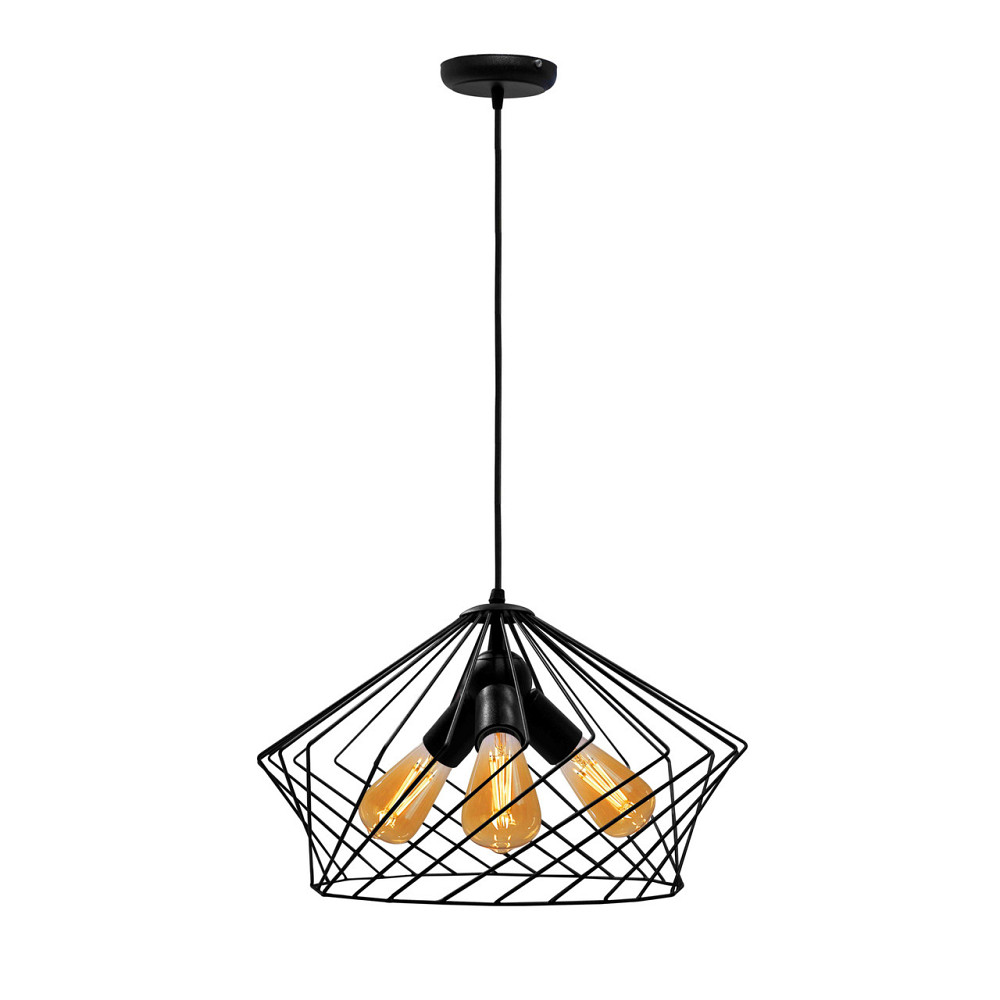 Лофт люстра світильник підвісний 3-Е27 Camelia NL 3329-3 Київ - фото 1