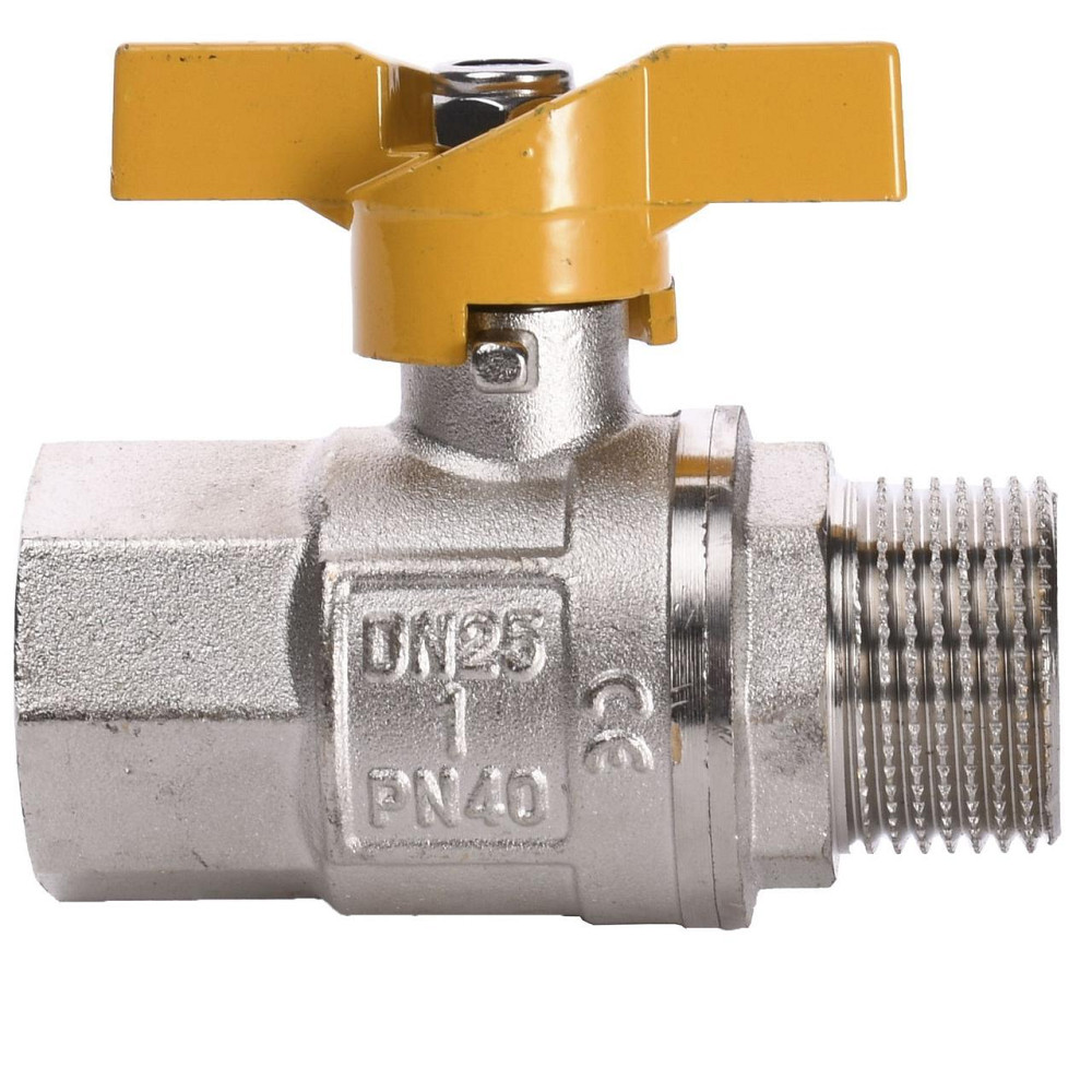 Кран шаровый прямой SELBA 1″ НВ ЖБ SL1508 (000009637) Киев - изображение 2