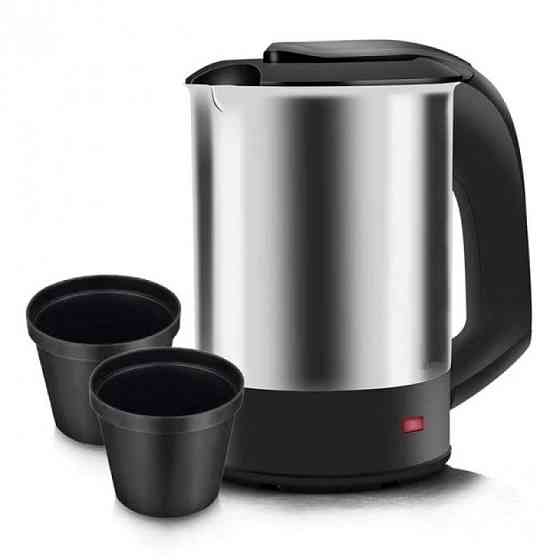 Электрочайник Domotec/RAF R-7887 0.5л 1000Вт 2 чашки, серый цвет Одесса