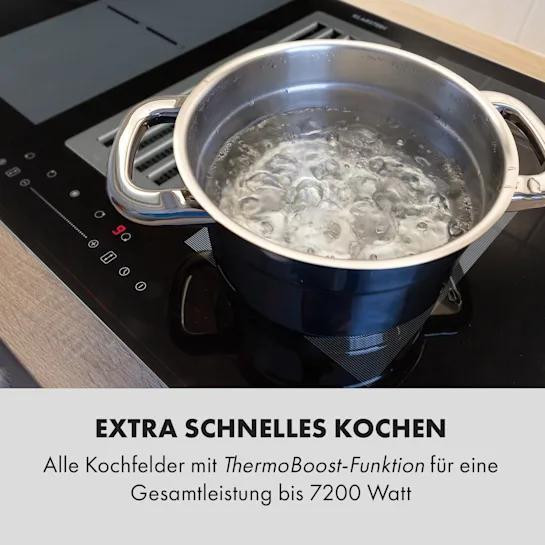 Індукційна плита Full House Down Air System + витяжка Klarstein Німеччина Рівне - фото 10