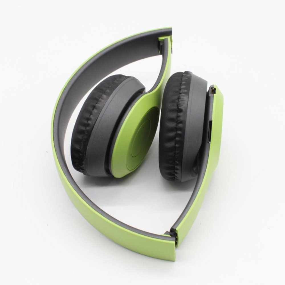 Бездротові Bluetooth-навушники з мікрофоном і Mp3 плеєром, P47, Зелений/Стереогарнітура/Накладні навушники блютуз Київ - фото 6