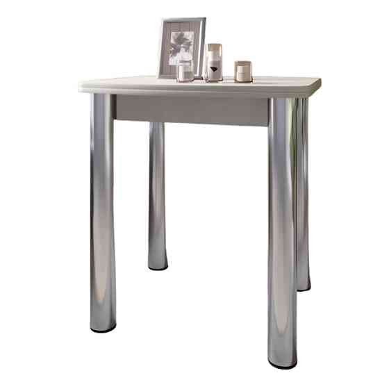 Обеденный стол раскладной LION Нота Мини Бетон Style 60x70/70x120 (LION-041291) Львов