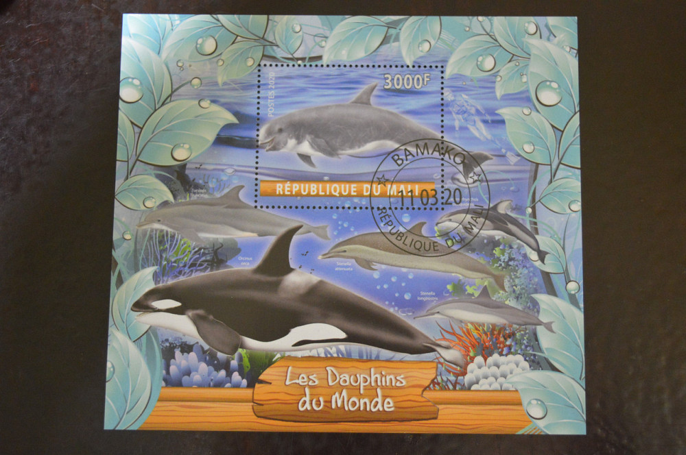 Мали. Марки. Фауна. Блок. 2020 год (В-4) Полтава - изображение 1