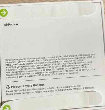 Apple AirPods 4 без ANC Київ