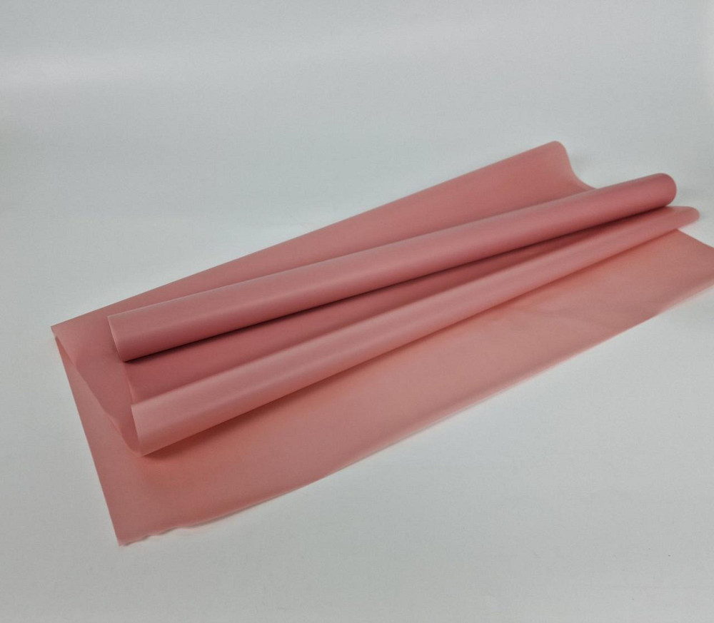 Калька для квітів Рулон 10 м тонований матовий (h660) No 9 Рожева Пудра (1 шт.) Харків - фото 1