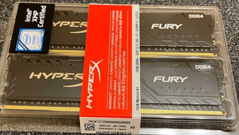 Модуль пам'яті ОЗП: Hyper X FURY DDR4 — 3200 16Gb. (2x8Gb.) CL16 ( HX432C16FB3K2 / 16Gb. Харків - фото 1