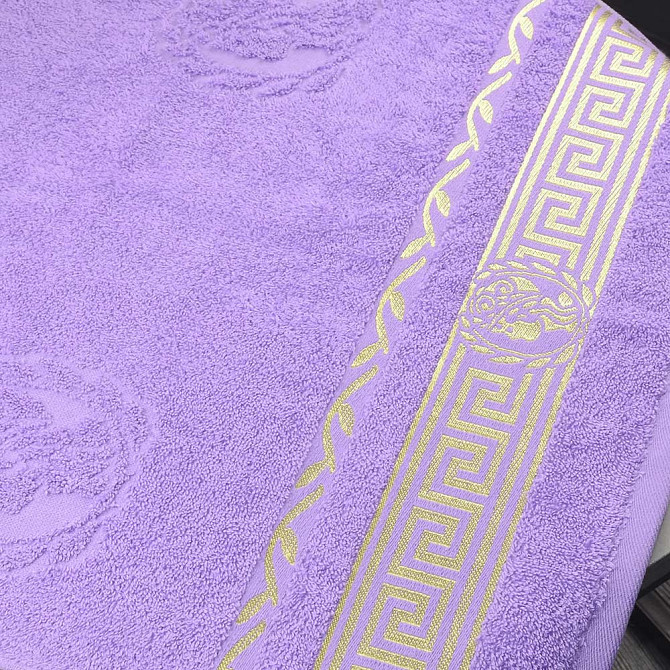 Рушник для лазні GM Textile 70х140см Caesar 450г/м2 (Лавандовий) Суми - фото 2