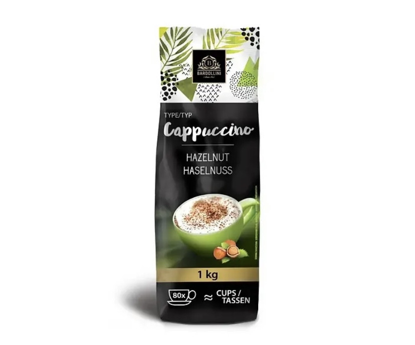 Капчучіно зі смаком лісового горіху BARDOLLINI 1 кг Виноградов - изображение 1