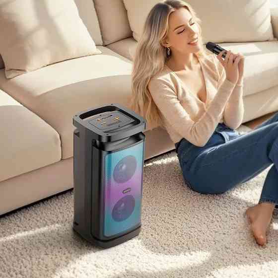 Портативна колонка BOROFONE BP25 Vida BT speaker with microphone Black Київ