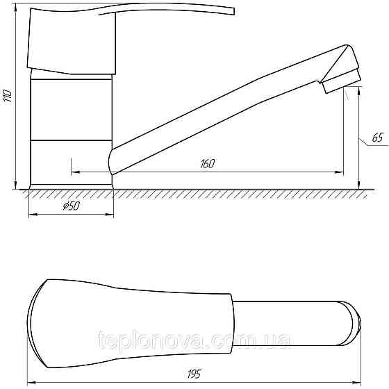 Смеситель для умывальника Globus Lux QUEENSLAND GLQU-103M Черновцы