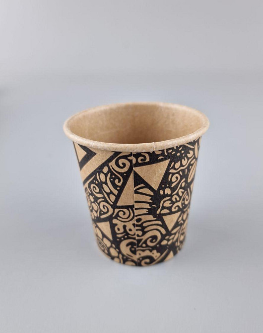 Стакан паперовий 110 мл "Авангард KRAFT" Маестро (50 шт.) Харків - фото 2