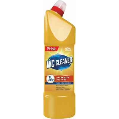 Засіб для чищення унітазу Frisk Ultra Clean 1.1 л (4820197121373) Вінниця