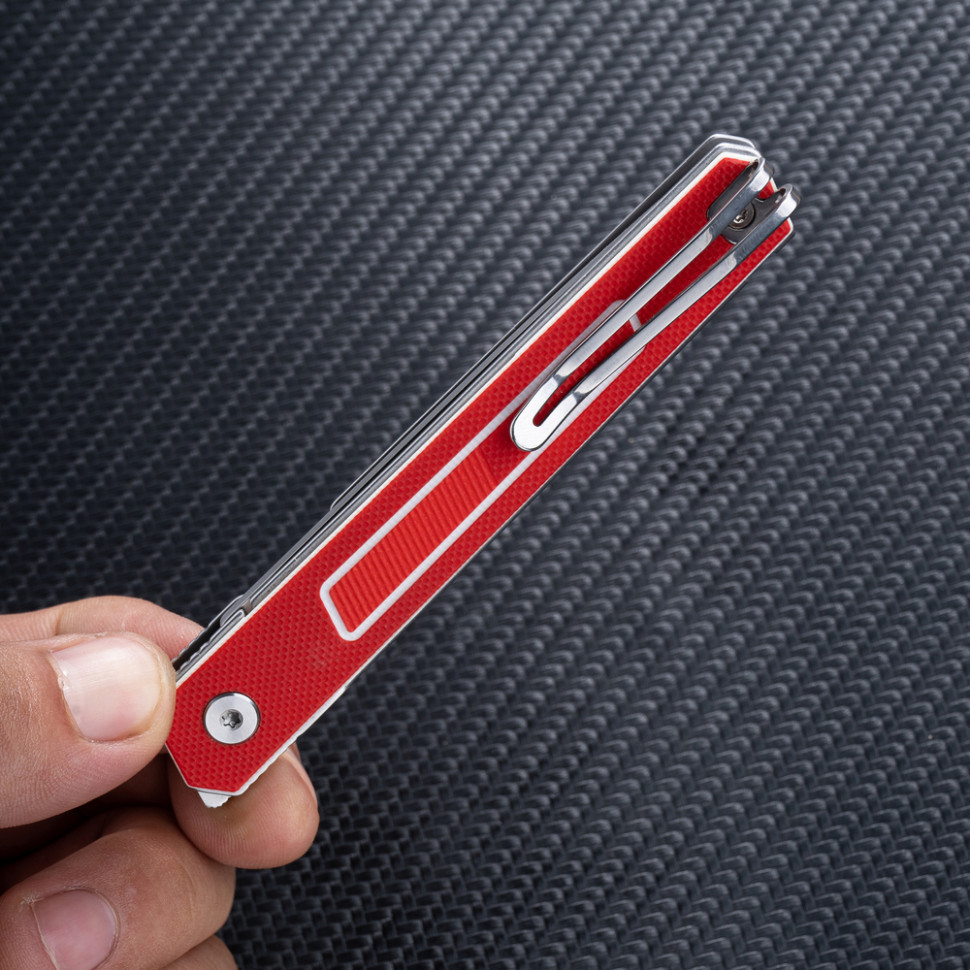 Нож складной SRM Swift 125L-GR, красный Киев - изображение 9