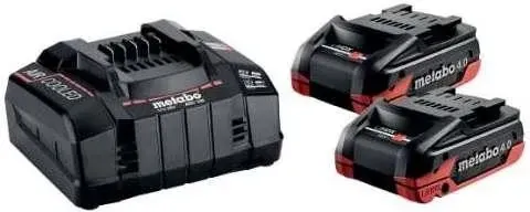 Zestaw startowy Metabo 2 Акумулятори LiHDX 18V/4.0Ah + ładowarka ASC 145 Київ - фото 1