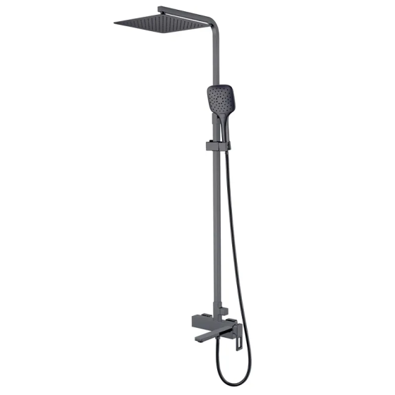 Душова колона зі змішувачем KOER KB-56009-07 3 функціі (Колір графіт) (KR5988)   ( 29315 ) Харків
