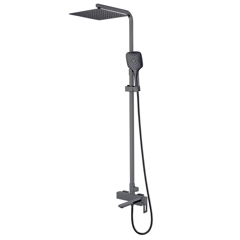 Душова колона зі змішувачем KOER KB-56009-07 3 функціі (Колір графіт) (KR5988)   ( 29315 ) Харків - фото 1