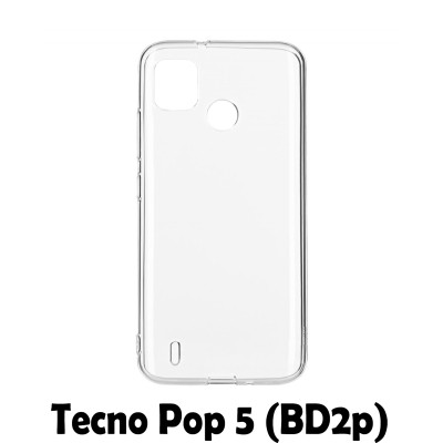 Чохол до мобільного телефона BeCover Tecno Pop 5 (BD2p) 2/32Gb Transparancy (707626) Вінниця - фото 1