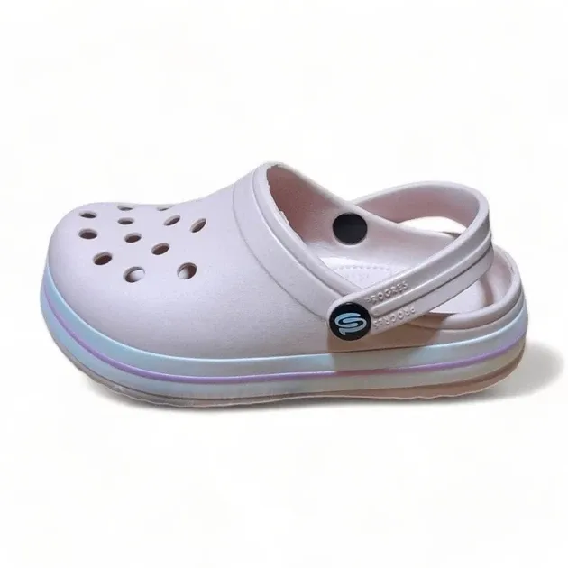 Женские бежевые кроксы Progress Одесса - изображение 2