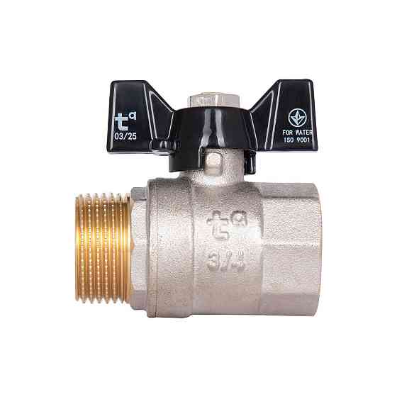 Кран кульовий Thermo Alliance Base 3/4" ВЗ для води (метелик) SD607W20 Київ