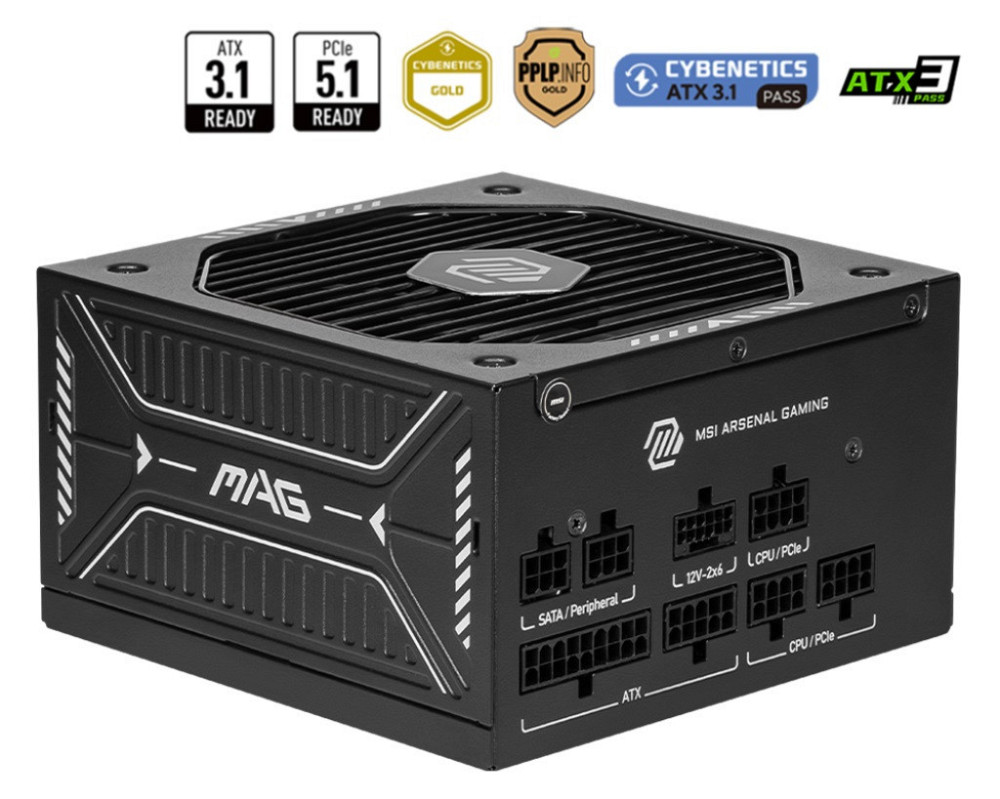 Блок живлення MSI MAG A750GLS PCIE5 750W ( 10562 ) Харьков - изображение 5