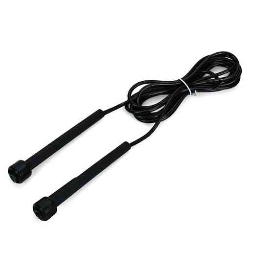 Скакалка MS 4631(Black) чорний, довжина шнура 260 см Вінниця
