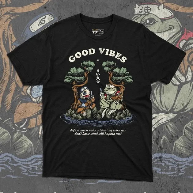 Футболка для підлітка хлопчика з принтом Наруто Frog Tale'140 Розмір 160 Anime11035 Дніпро - фото 1