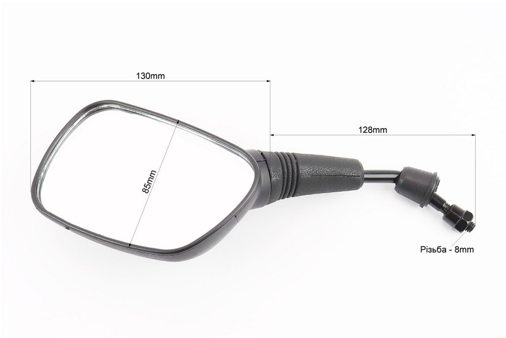 Дзеркало квадрат- чорне, м8 Киев - изображение 3