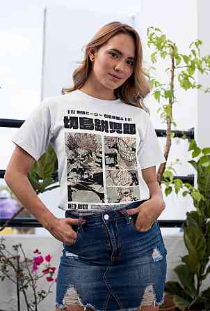 Футболка для мальчика аниме Моя геройская академия оверсайз (рост от 165 до 180 ) Черний AnimeJ0401m Днепр