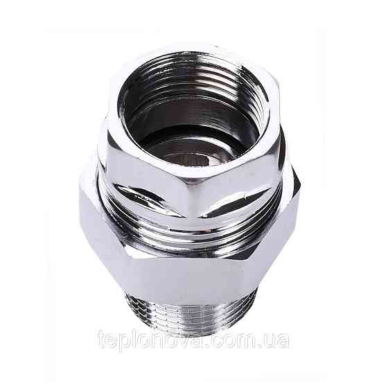 Сгон-американка прямой SOLOMON 1/2″ CHROM 1620 Черновцы