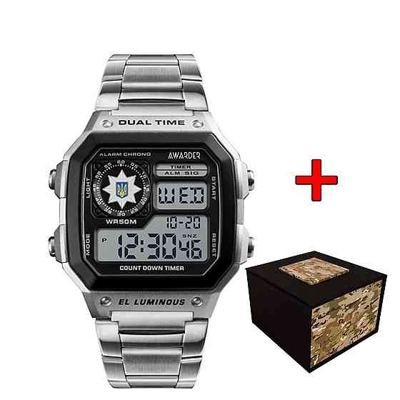 Awarder 011BKPO Поліція Срібло + Коробка Київ