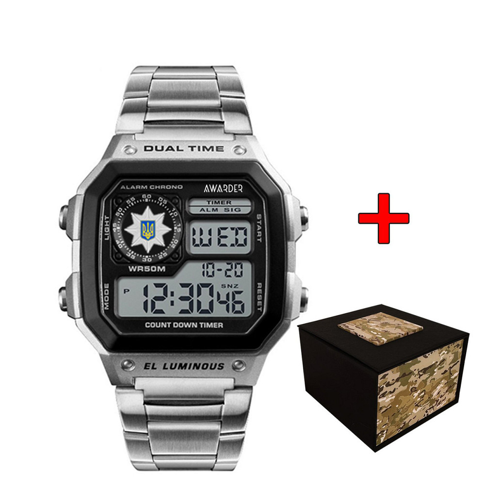 Awarder 011BKPO Поліція Срібло + Коробка Киев - изображение 1