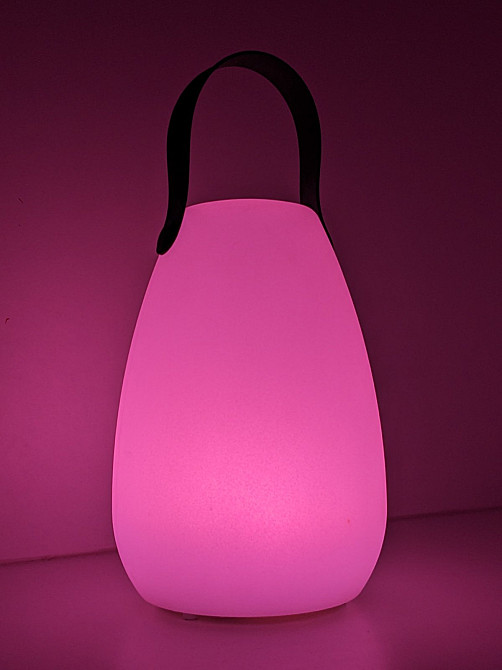 Вулична настільна лампа RGB PBG-1420 (Б клас) Луцьк - фото 1