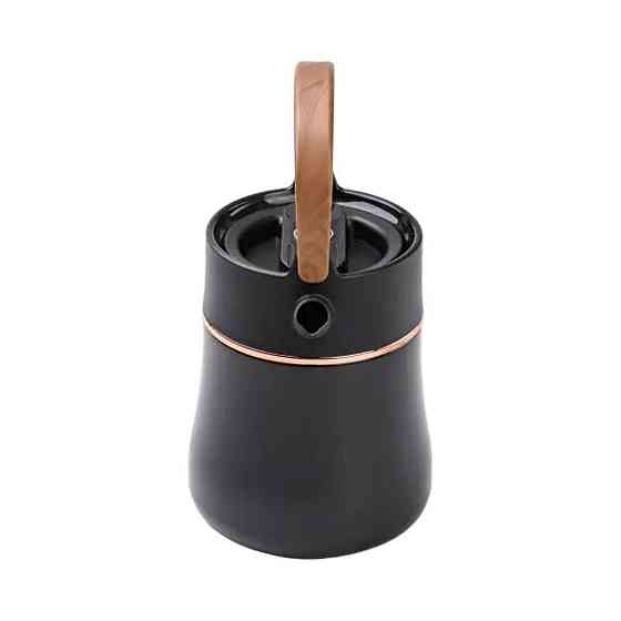 Чайник-термос с термометром 700 мл черный Киев