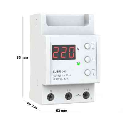 Реле напряжения ZUBR D63 (4820120220388) Винница