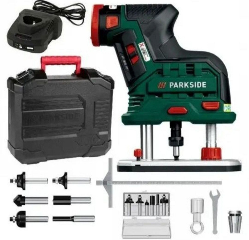 Акумуляторна фрезерна машина PARKSIDE® POFA 12 B3 Киев - изображение 1