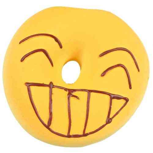 Іграшка Trixie для собак Пончик-смайлик з пискавкою латекс 6 см Київ
