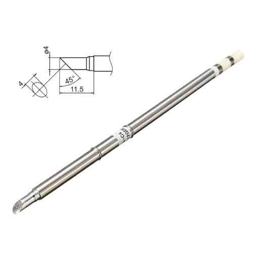 Жало накінечник T12-C4 Скошений для паяльника паяльної станції Hakko T12 Київ