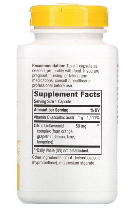 Вітамін С з биофлавоноїдами Nature's Way Vitamin C-1000 250 капсул Київ - фото 2