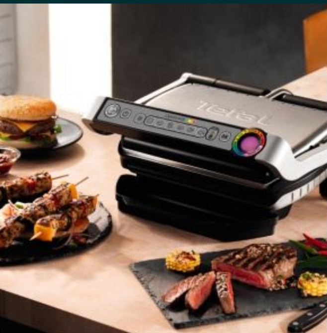 Гриль Tefal GC712D34 OptiGrill Новий! Київ - фото 5
