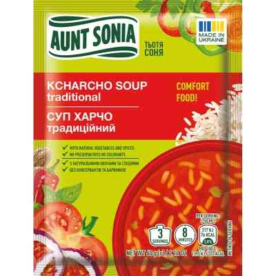 Пища быстрого приготовления Тьотя Соня Суп блюдо традиционный 60 г (4820015101266) Винница