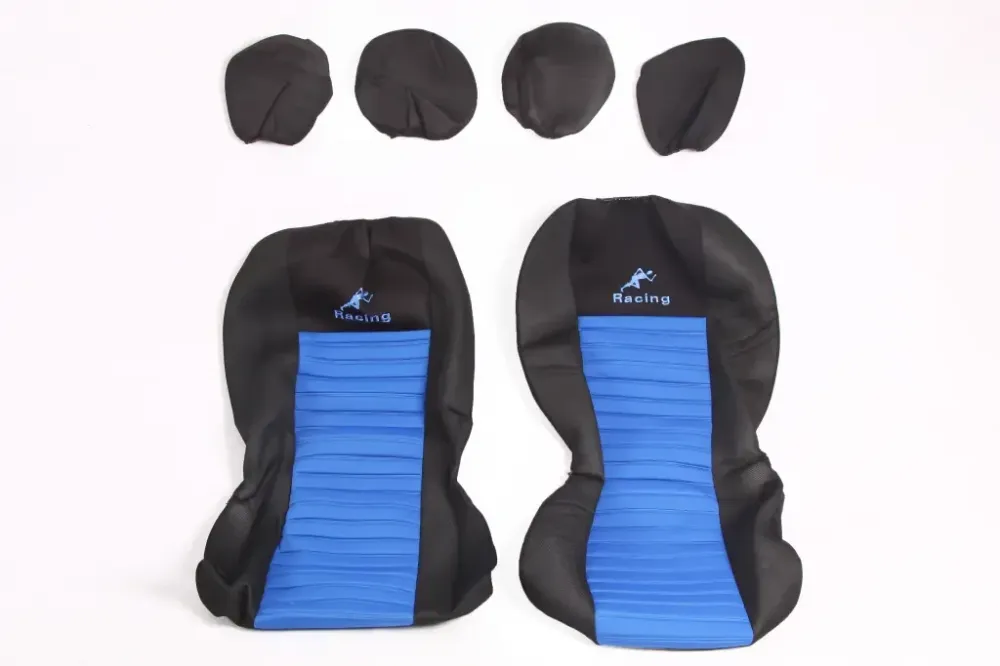 Шахли на сідниці Milex Tango голубі (3 шт) + оплетка на кермо/ремні Вінниця - фото 2