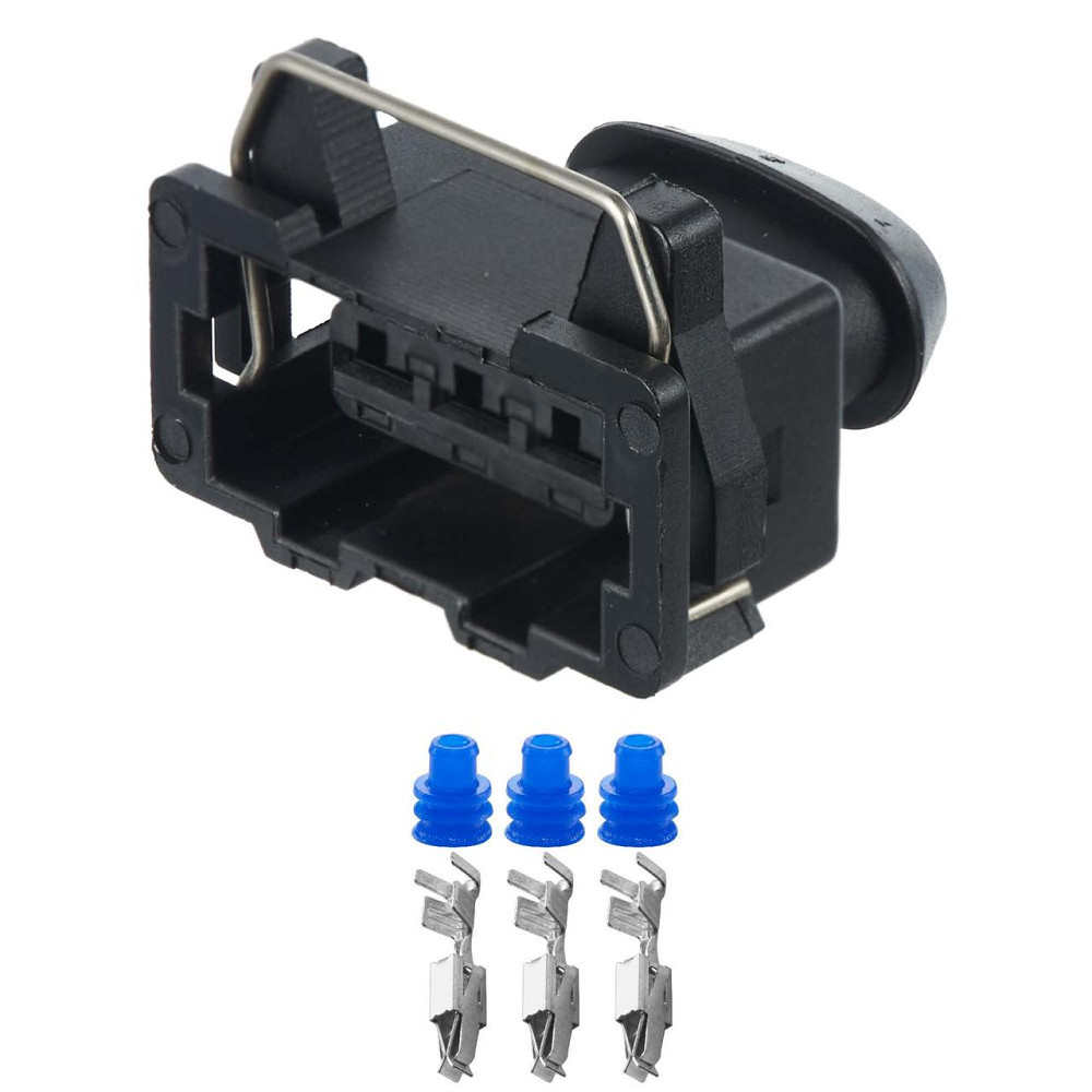 Роз'єм конектор 3-кон., метал, VAG Германия, Франция, Германия універс., Моторний Audi, Bugatti, Porsche, Seat, Skoda, VW 40457 Київ - фото 1